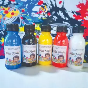 Màu Nước Gốc Acrylic Pha Sẵn Chai 100ml Kèm Nắp Bật HUNGACOLOR