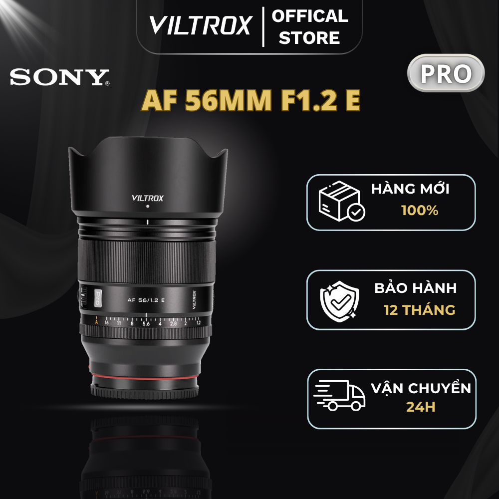 Ống kính Viltrox AF 56mm F1.2 Pro Sony E