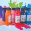 Màu Acrylic 5D Chai 100ml Pha Sẵn Thân Mềm Tô Tượng Vẽ Tranh Kèm Nắp Bật HUNGACOLOR