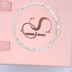 PS30. LẮC TAY MẮT XÍCH DẸT BASIC NHỎ UNISEX – (2LY-16.5CM) – MẠ BẠC (HỢP KIM CAO CẤP) – P.S CONCEPT — ảnh 6