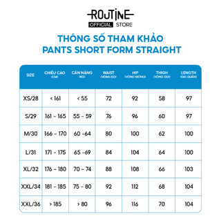 Quần Short Khaki Nam Form Straight - Routine 10F25PSH007