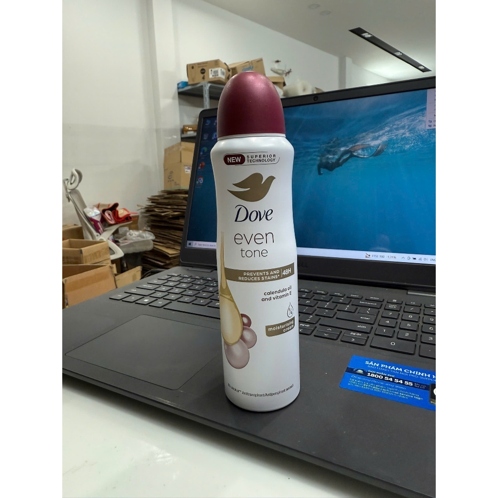 Xịt Khử Mùi Dove 150ml