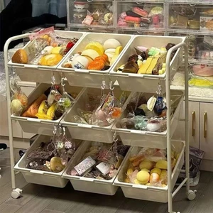 Giá Để Đồ Chơi Dạng Ngăn Kéo 4tầng 12 ngăn Một Mặt Gắn Tường | Kệ Nhỏ Gọn – Dung Tích Lớn ( có ảnh thật ) B92