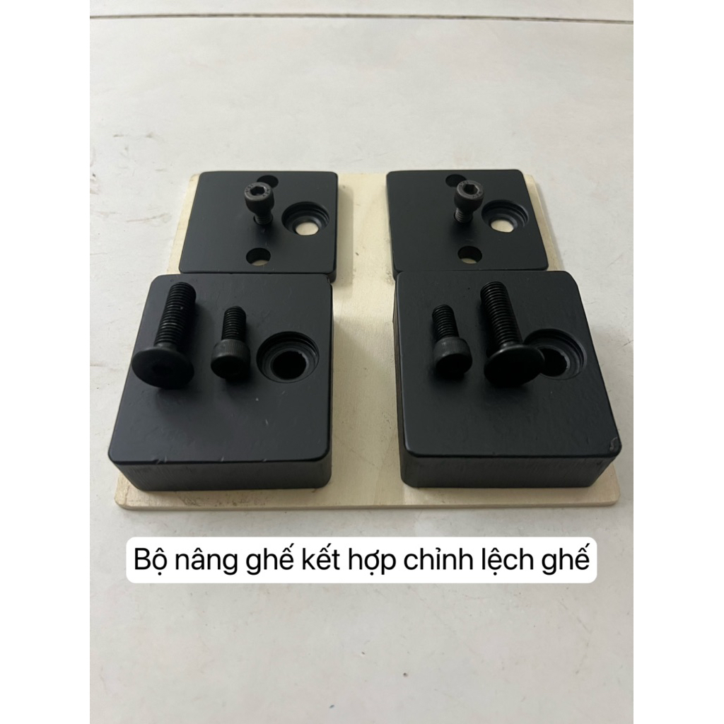 nâng chân ghế kết hợp chỉnh lệch ghế lái xe vf5