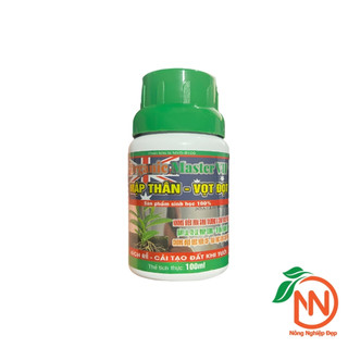 Phân Hữu Cơ Sinh Học MASTER VIP 100ml - Mập Thân, Vọt Đọt, Kích Rễ, Cải Tạo Đất, Tăng Quang Hợp