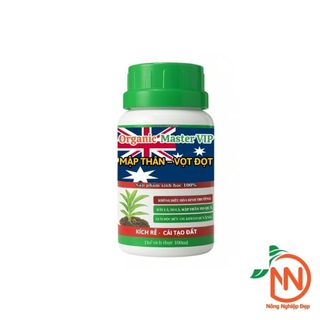 Phân Hữu Cơ Sinh Học MASTER VIP 100ml - Mập Thân, Vọt Đọt, Kích Rễ, Cải Tạo Đất, Tăng Quang Hợp