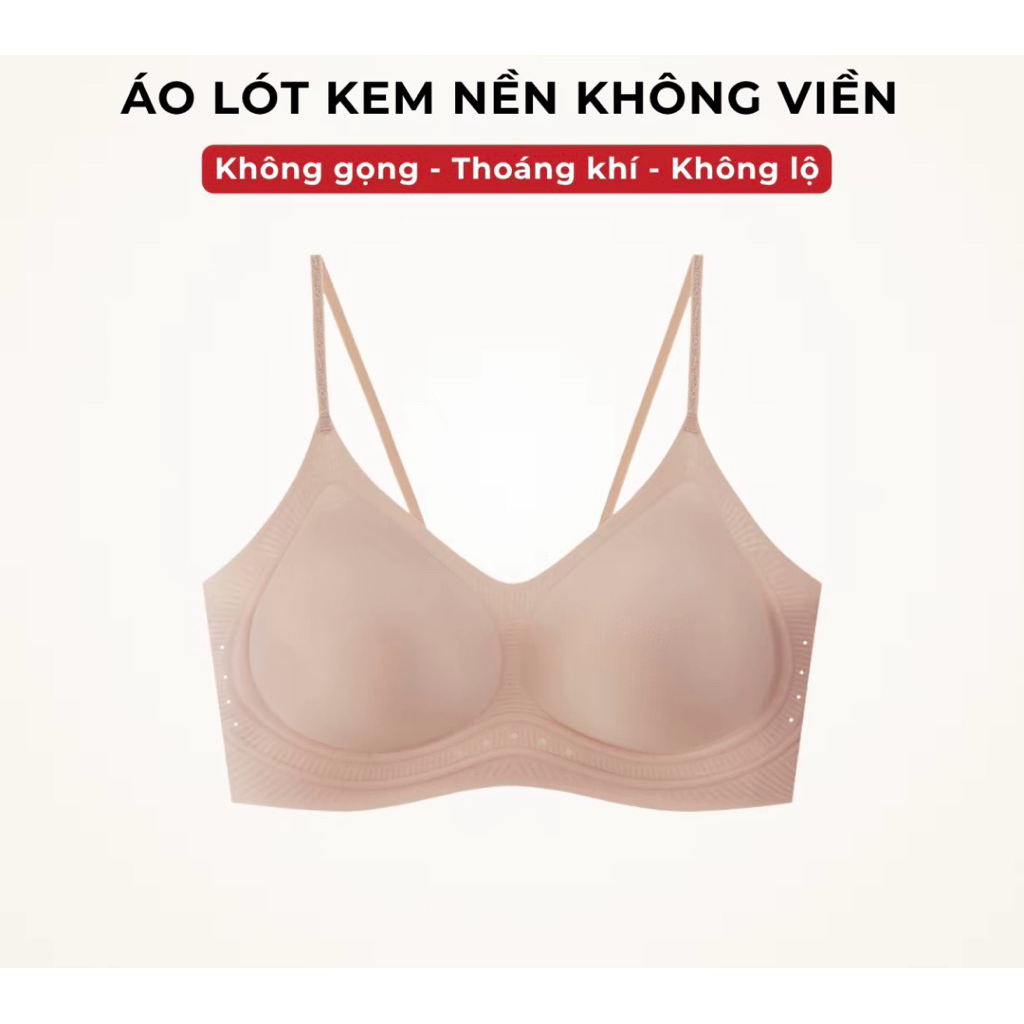 Áo su tàng hình mút thông hơi 1cm không gọng hàng đẹp mặc thoải mái 2218