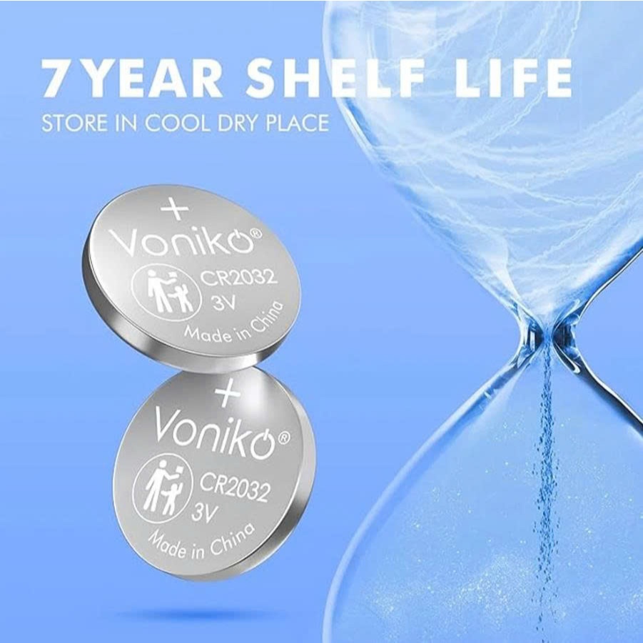 Vỉ 5 Viên Pin Voniko Usa Lithium Cr2032 3V Hàng Cao Cấp