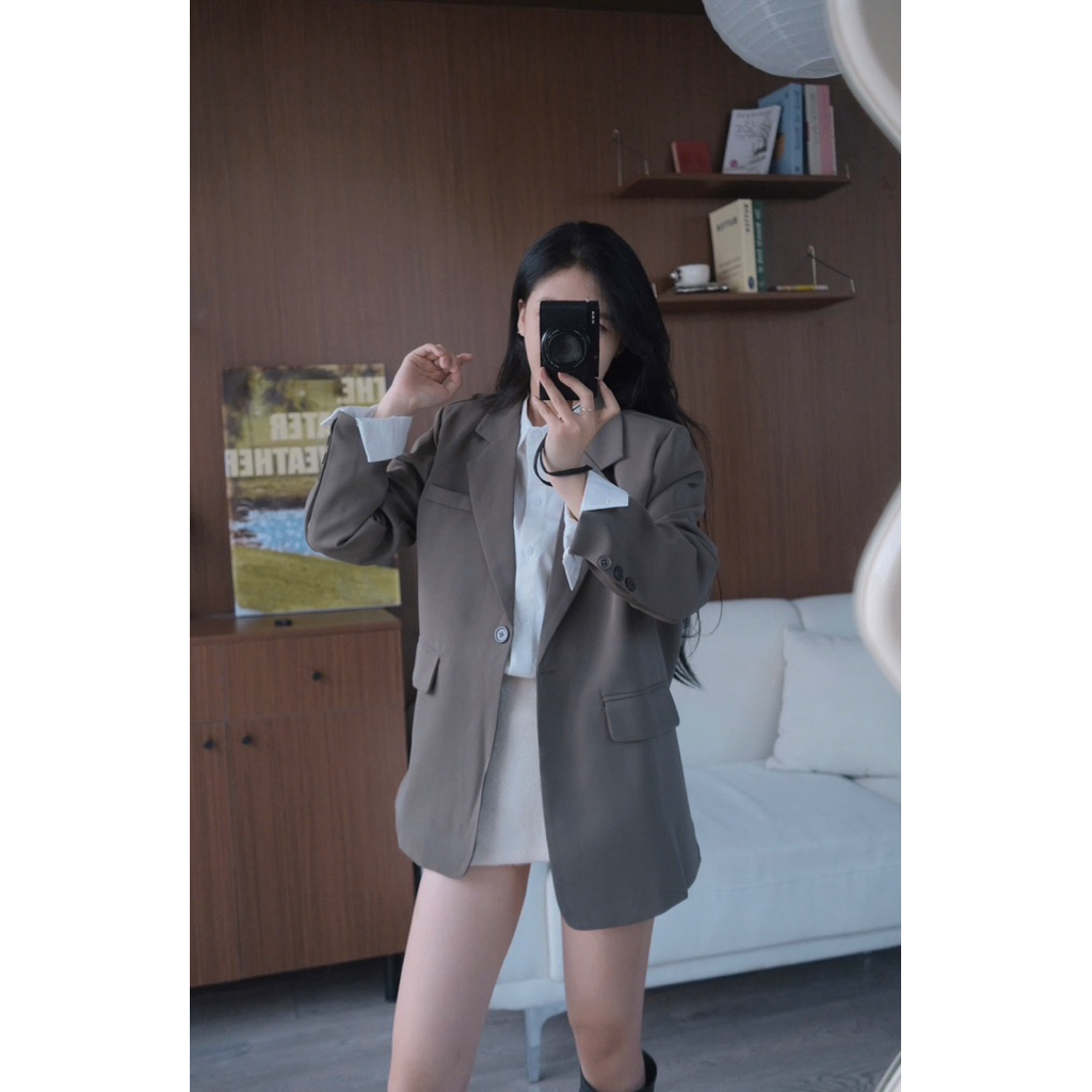 Áo vest Boiling túi nắp 5 màu Nữ the.sweaterweather TSW