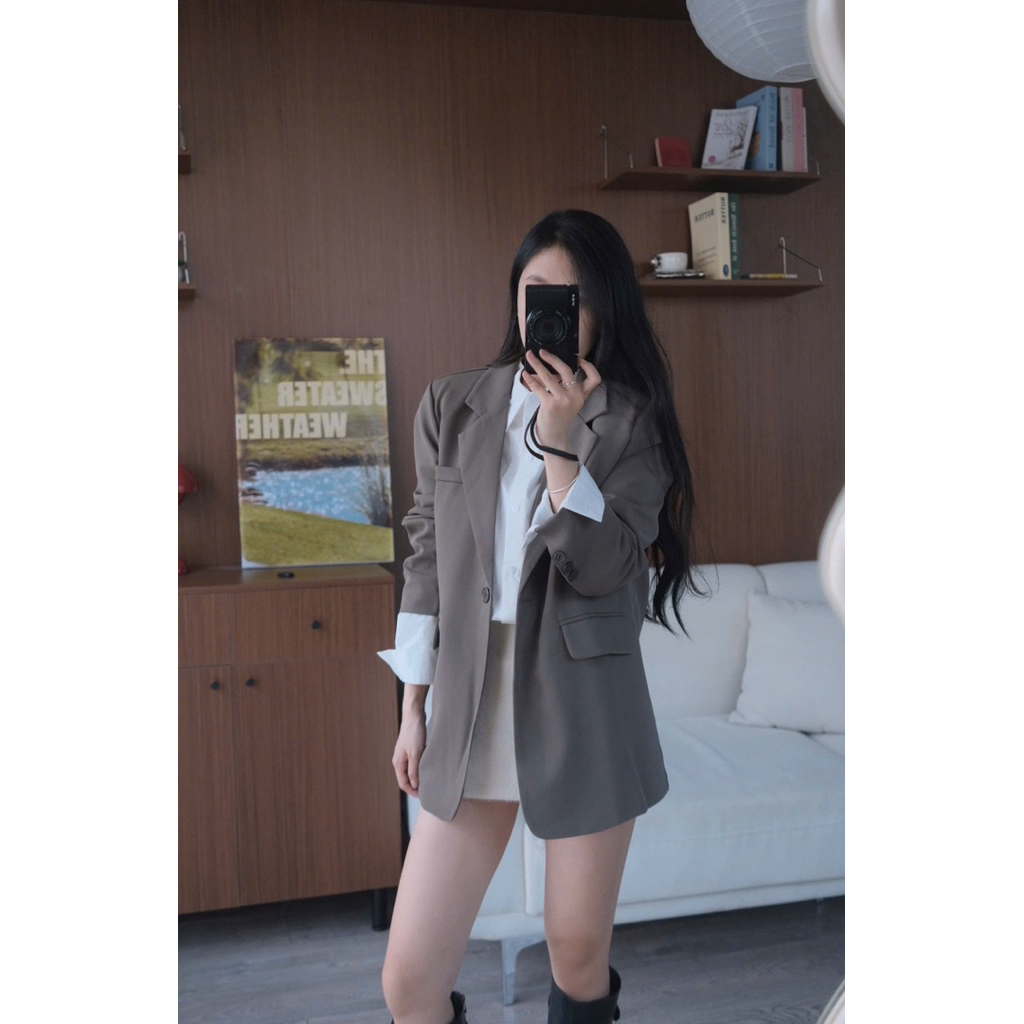 Áo vest Boiling túi nắp 5 màu Nữ the.sweaterweather TSW