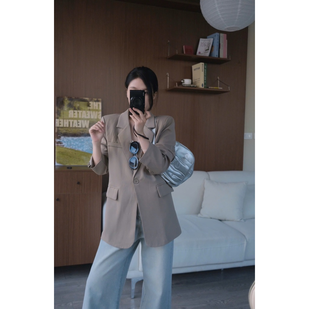 Áo vest Boiling túi nắp 5 màu Nữ the.sweaterweather TSW