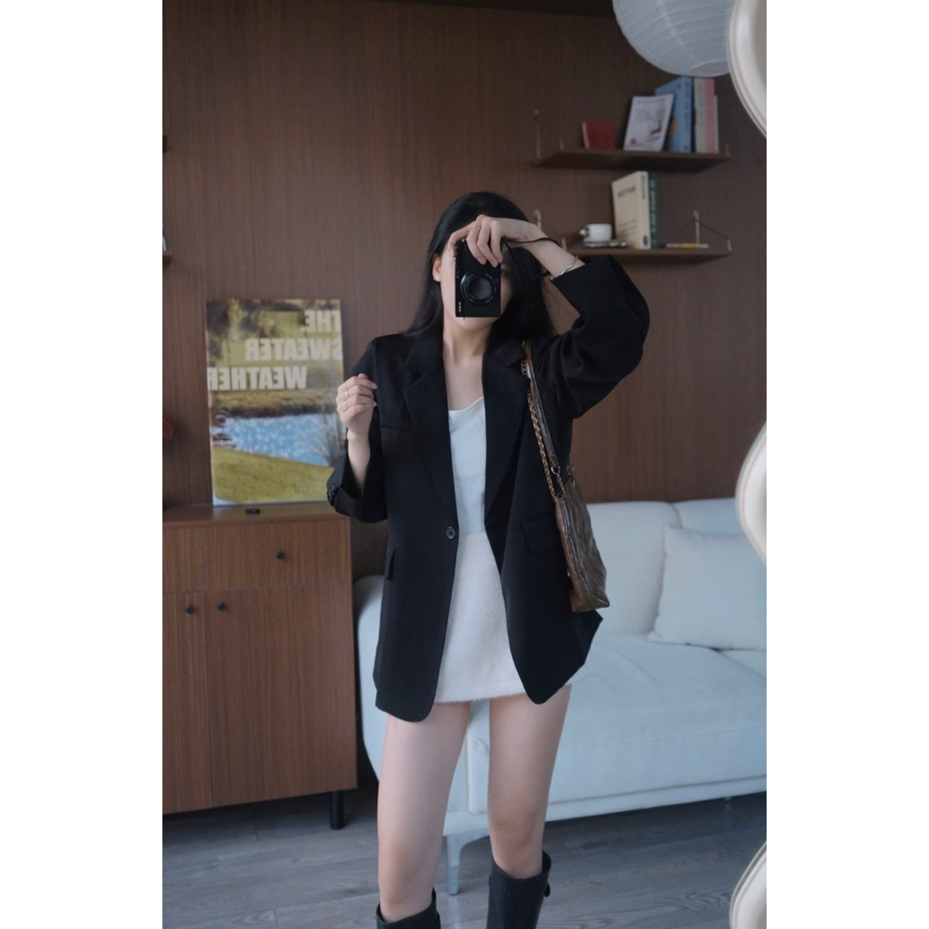Áo vest Boiling túi nắp 5 màu Nữ the.sweaterweather TSW