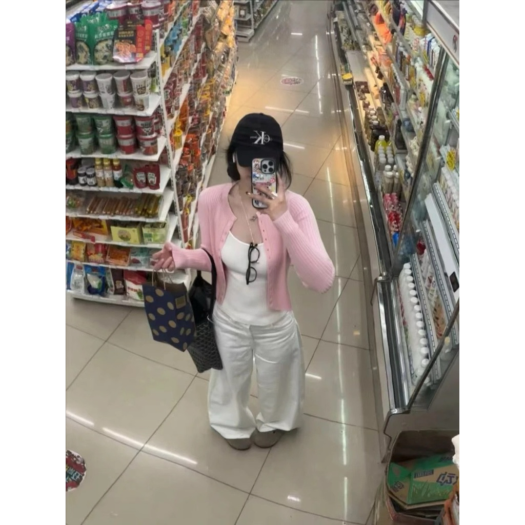 【Sẵn Loại 1  -Ảnh Thật Shop】Set Áo Len Hai Chi Tiết ,Set Áo len Cadigan Nữ From Ôm | BigBuy360 - bigbuy360.vn