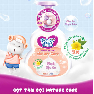 [MUA 1 TẶNG 1] Bọt tắm em bé dạng bọt Bobby Chan chính hãng, bọt tắm bé dịu nhẹ, sạch sâu