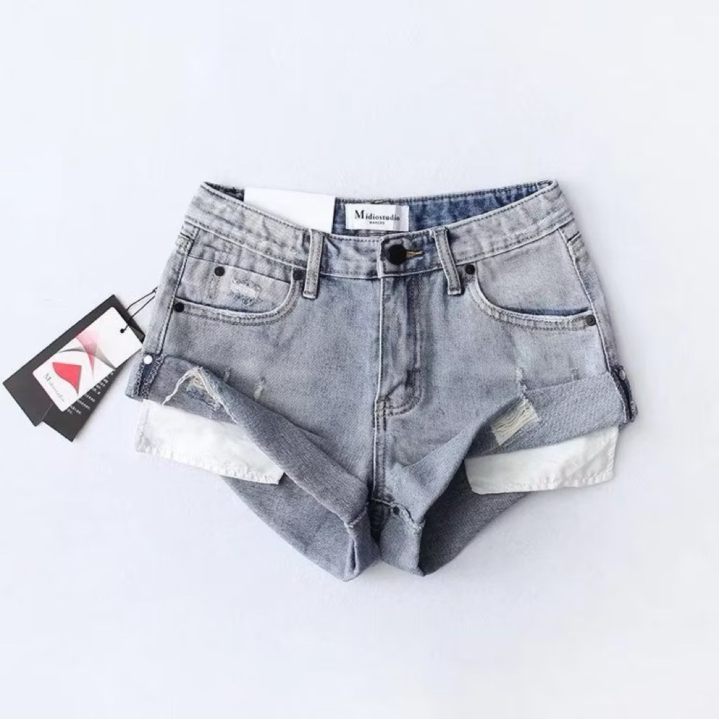 𝑺𝒔𝒖.𝑺𝒕𝒖𝒅𝒊𝒐[CÓ SẴN- RẺ VÔ ĐỊCH]QUẦN SOOC DENIM GIÁ TẠI NHÀ MÁY BÊN TRUNG 884 CHUẨN HÀNG QC