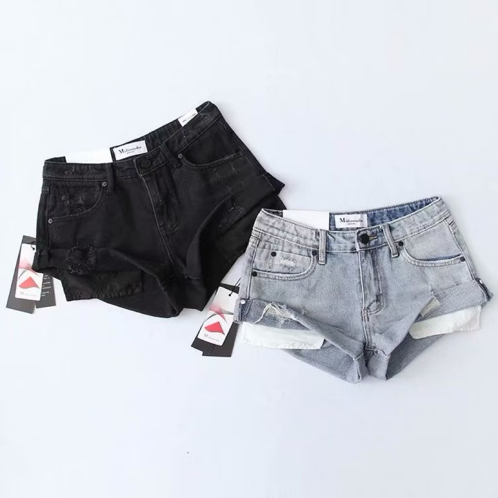 𝑺𝒔𝒖.𝑺𝒕𝒖𝒅𝒊𝒐[CÓ SẴN- RẺ VÔ ĐỊCH]QUẦN SOOC DENIM GIÁ TẠI NHÀ MÁY BÊN TRUNG 884 CHUẨN HÀNG QC