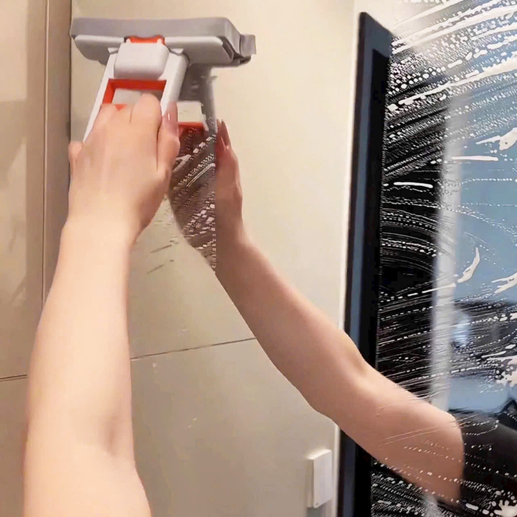 Cây lau bếp mini tiện dụng, bọt biển siêu thấm hút, tự vắt khô, lau sạch kính - Dbavio | BigBuy360 - bigbuy360.vn