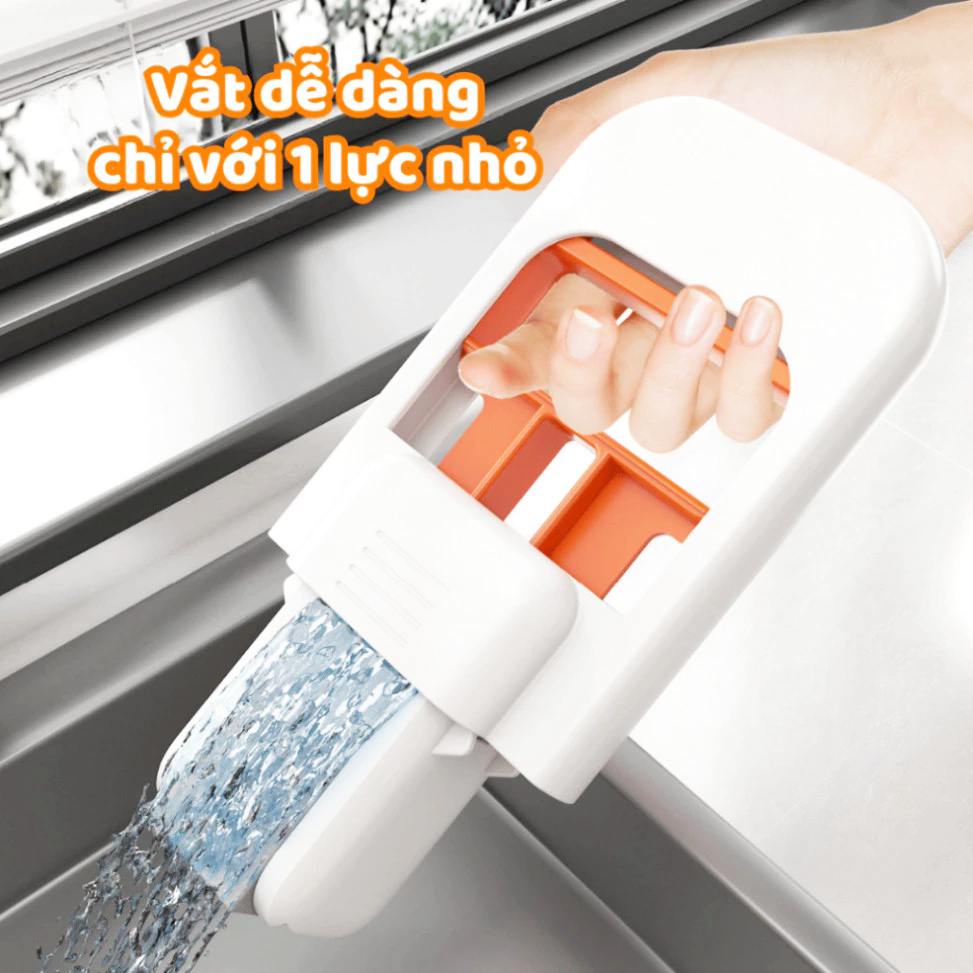 Cây lau bếp mini tiện dụng, bọt biển siêu thấm hút, tự vắt khô, lau sạch kính - Dbavio | BigBuy360 - bigbuy360.vn