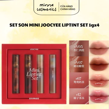 [Joocyee] SET 4 SON MINI JOOCYEE MINI LIPTINT SET 1gx4