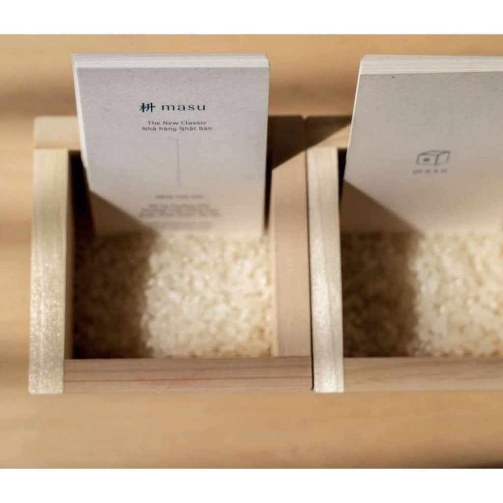 [KHÔNG DÙNG TRỰC TIẾP CHỨA NƯỚC UỐNG]Cốc gỗ vuông Nhật 8,5x8,5x5,5cm/11x11x6cm