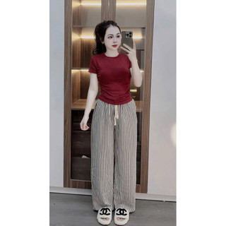 sét bộ áo kèm quần sọc