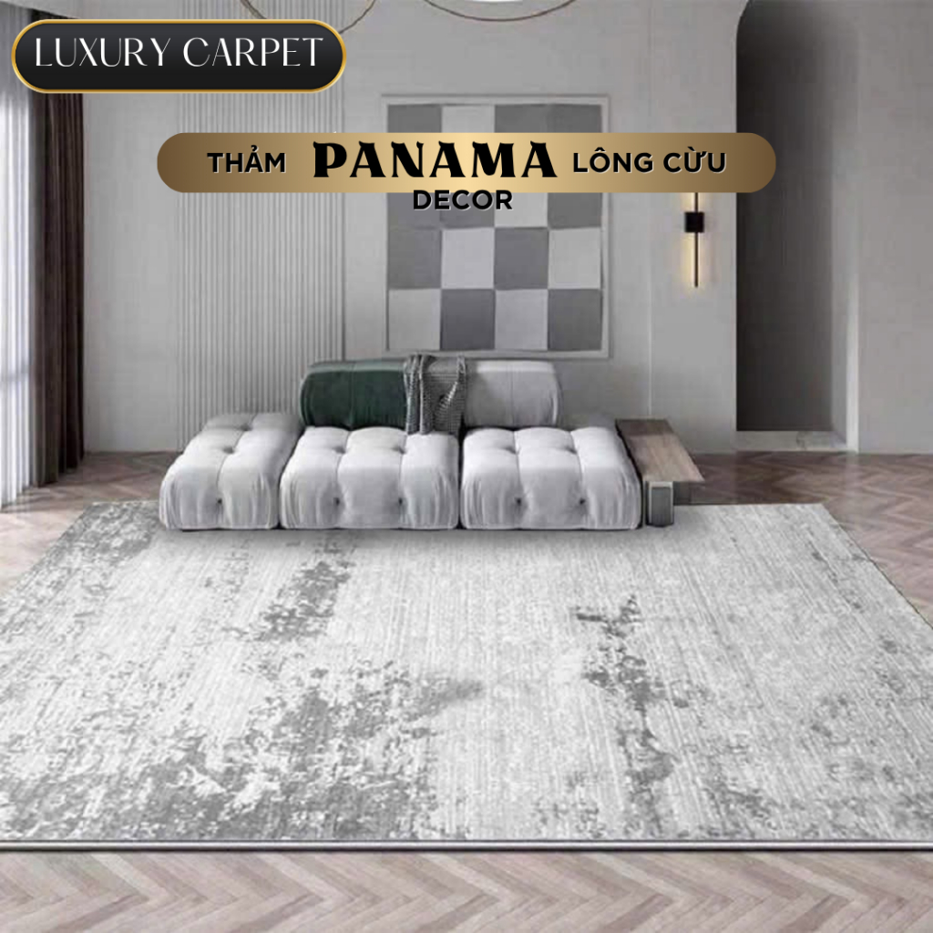Thảm Lông Cừu Thảm Trải Sàn Decor, Thảm Chụp Ảnh, Thảm Phòng Êm, Mềm, Mượt, Không Rụng Lông - MemminCarpet - TH112