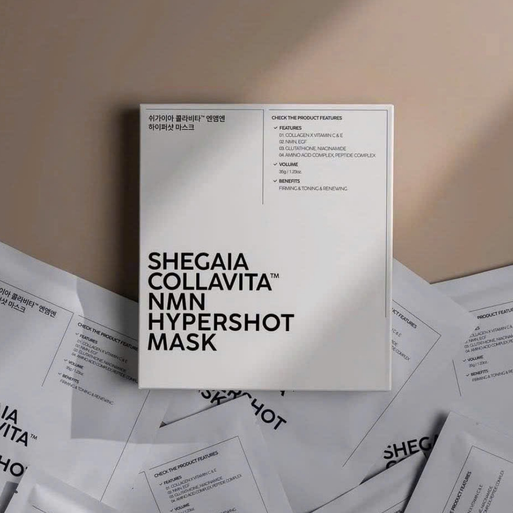 Mặt Nạ Shegaia Collavita NMN Hypershot Mask hộp 10 miếng | Shopee