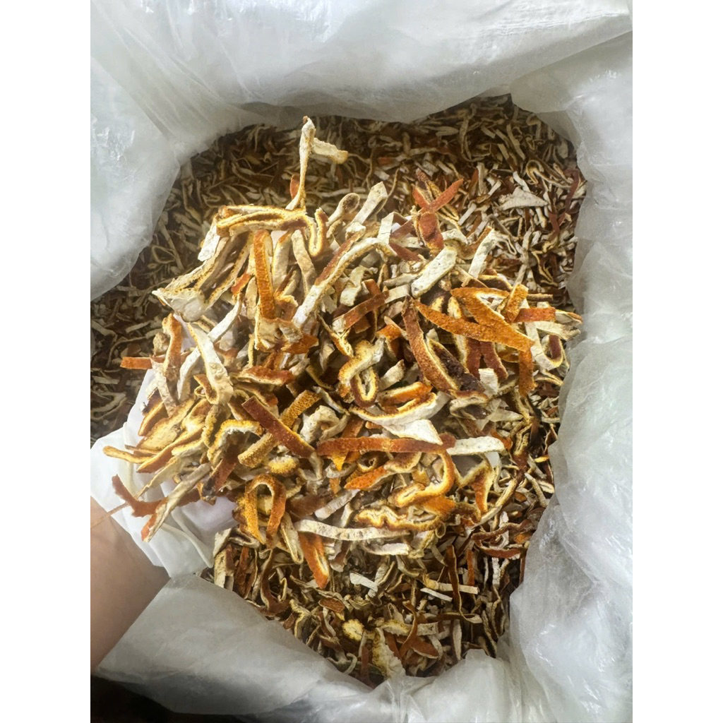 500GR/1KG Trần Bì ( Vỏ Quýt, Vỏ Cam Sấy Khô, Thơm, Sạch, Đẹp ) Hỗ Trợ Tiêu Đờm, Giảm Ho