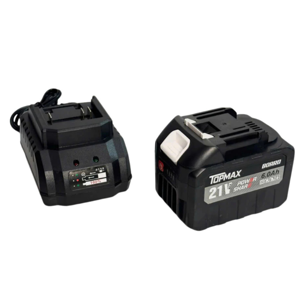 (Combo 2 Pin 15 Cell Tặng 1 Sạc) - Pin 15Cell TOPMAX Mạch 3mosfet Có Đèn Báo Dung Lượng Pin Chân Pin Phổ Thông m21-4cm