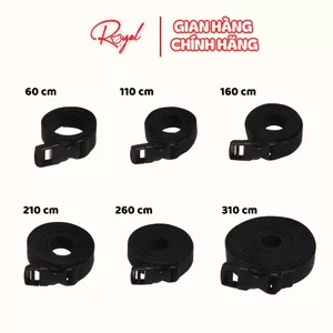Dây chằng túi xách Royal đa dạng kích thước, chất liệu chắc chắn buộc cố định dễ dàng