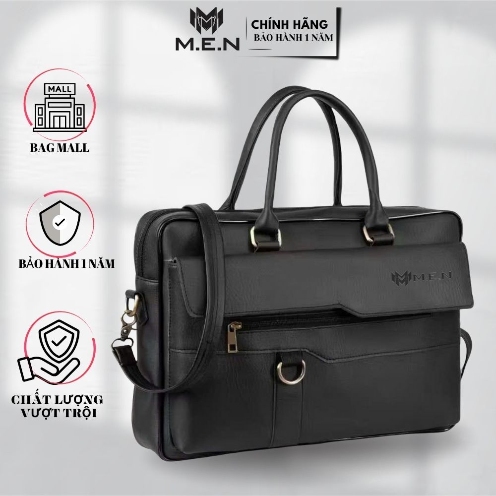 Vip09 Cặp da văn phòng from to  dựng laptop 15 -16 inch nhiều ngăn M.E.N [BÁN CHẠY NHẤT NĂM]
