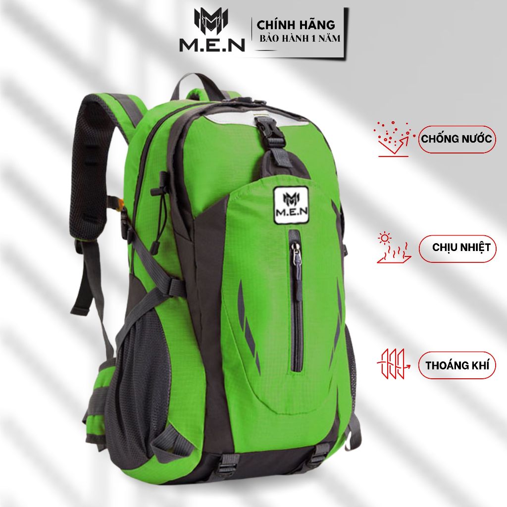Balo PVC Đi Phượt 53cm bumnos cỡ đại 40L M.E.N đa chức năng [HÀNG MỚI VỀ]