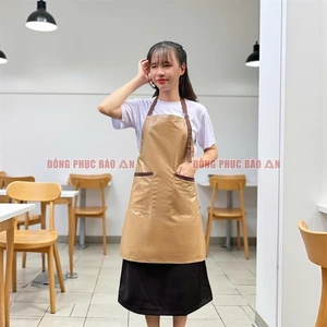 Tạp Dề Vải Dù Chống Thấm Cao Cấp Dùng Nấu Ăn, Làm Bếp, Nhà Hàng – Phù Hợp Nam Nữ