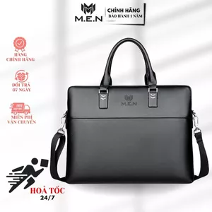 Túi xách đeo chéo daa PU thương gia thanh lịch xuống phố công dụng đựng laptop 15 inch tiện nghi M.E.N [HÀNG MỚI VỀ]