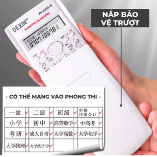 Máy Tính Dexin 240 Chức Năng - Dụng Cụ Học Tập Cần Thiết, Hỗ Trợ Tính Toán Nhanh, Chính Xác Cho Học Sinh