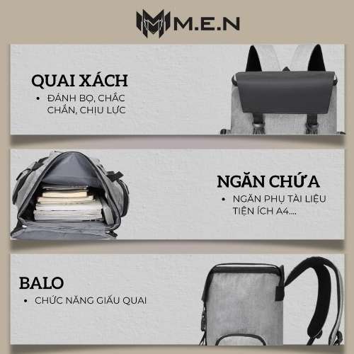 Ba lô thể thao kiểu thái Insider M.E.N chống xướt [KHUYẾN MÃI]