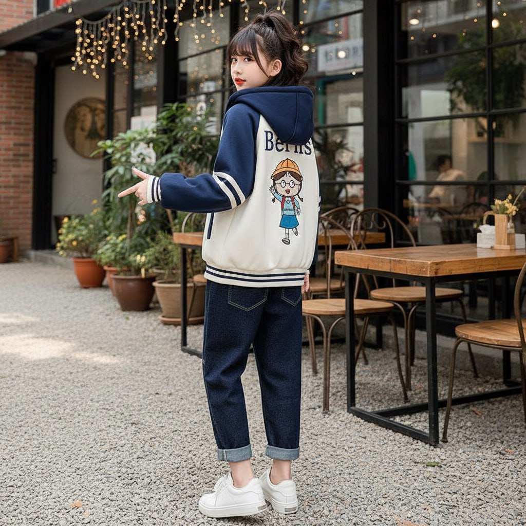 Áo khoác cho bé gái size đại BEESHOP D25002