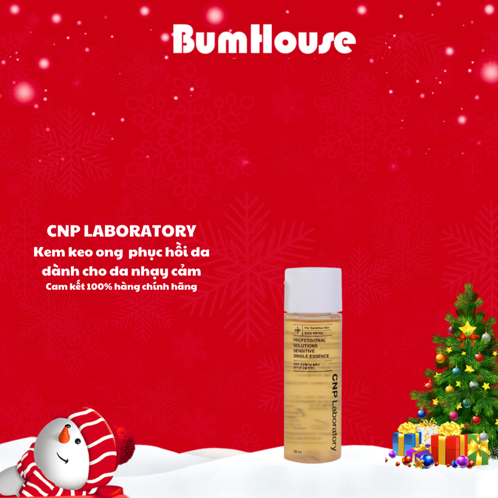 Nước Thần Keo Ong CNP Laboratory Professional Solution Sensitive Singel Essence Dành Cho Da Nhạy Cảm 50ml