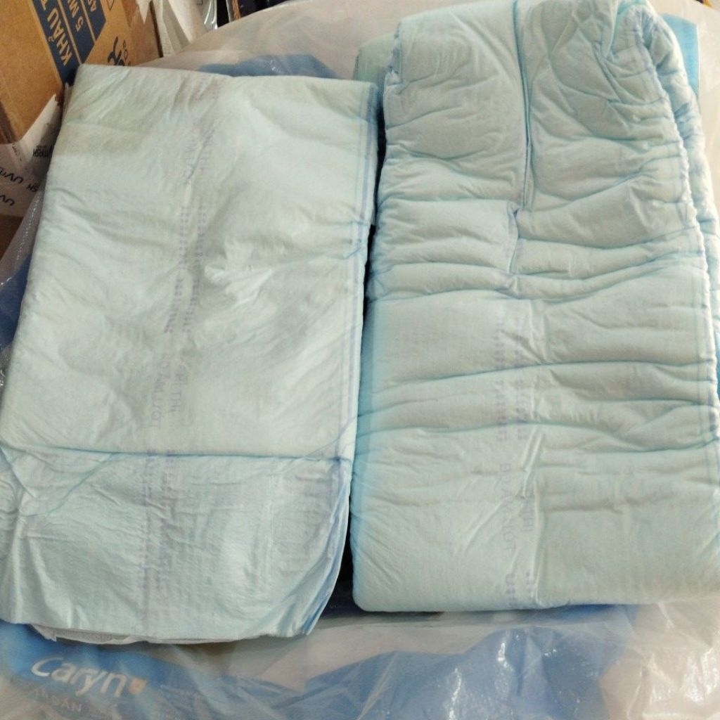 combo 3 miếng tã dán caryn xé lẻ size M và XL