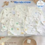 Set 3/5 Áo Dài Tay Cài Vai Thu Đông Nỉ Cotton Nền Kem Hàn Quốc cho bé 5-15kg AC01 Đậu Đậu Store