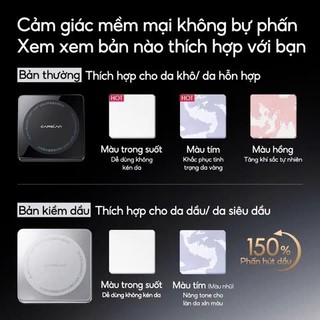 Phấn Phủ Bột CARSLAN Kiềm Dầu Chống Nước Lâu Trôi Che Phủ Tự Nhiên Sang Trọng An Toàn 8g - Bebeau