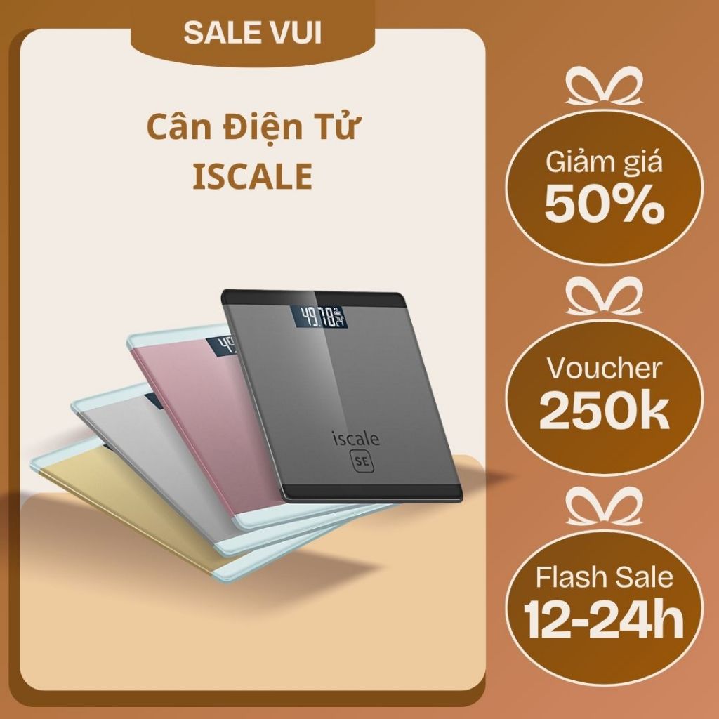 Cân Điện Tử, Cân Sức Khỏe ISCALE PHONE - Cân Gia Đình Trọng Lượng Tối Đa 150Kg tiện lợi cho gia đình HOT New New - 1