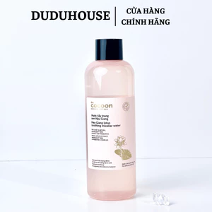 Nước Tẩy Trang Sen Hậu Giang Cocoon Sạch Bụi Siêu Mịn, Dịu êm Cho Da 500ml Duduhouse