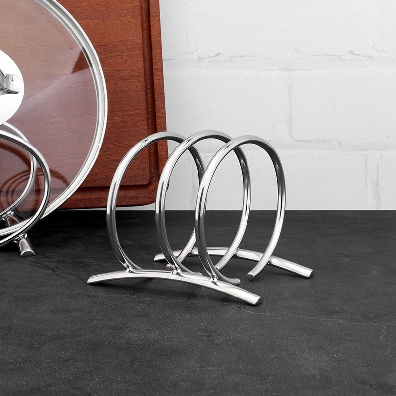 Giá Để Thớt KINSGEM by Chockmen Inox 18/10 Cực Chắc Chắn Giá Kệ Để Nắp Nồi Để Thớt Dùng Nhà Bếp