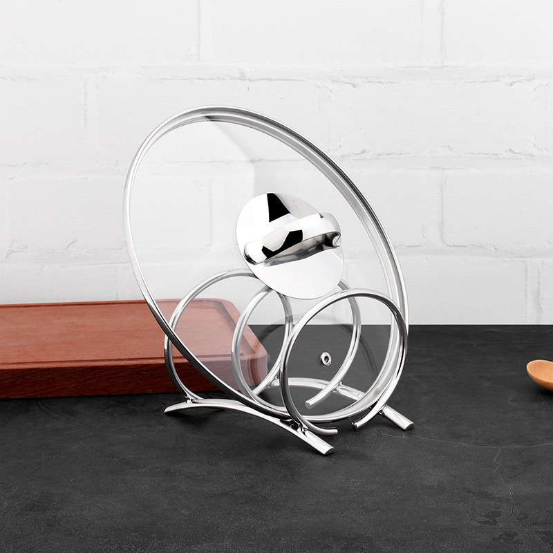 Giá Để Thớt KINSGEM by Chockmen Inox 18/10 Cực Chắc Chắn Giá Kệ Để Nắp Nồi Để Thớt Dùng Nhà Bếp