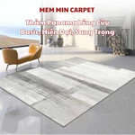 Thảm Panama Lông Cừu Cao Cấp Sang Trọng Họa tiết Sang Chảnh Làm Cho Ngôi Nhà Của Bạn Thêm Sắc Màu - MemMincarpet - THP49 — ảnh 1