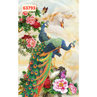 Tranh Công Phượng - Tranh Lụa KHỔ DỌC Làm Quà Tặng Phong Thủy Ý Nghĩa, Decor Nhà Cửa Đẹp Mắt