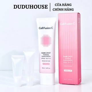 Kem Chống Nắng Cell Fusion C Dark Spot Toning Sunscreen SPF50 Nâng Tone 50ml Duduhouse