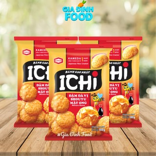 Bánh gạo Ichi vị Shouyu mật ong 100g