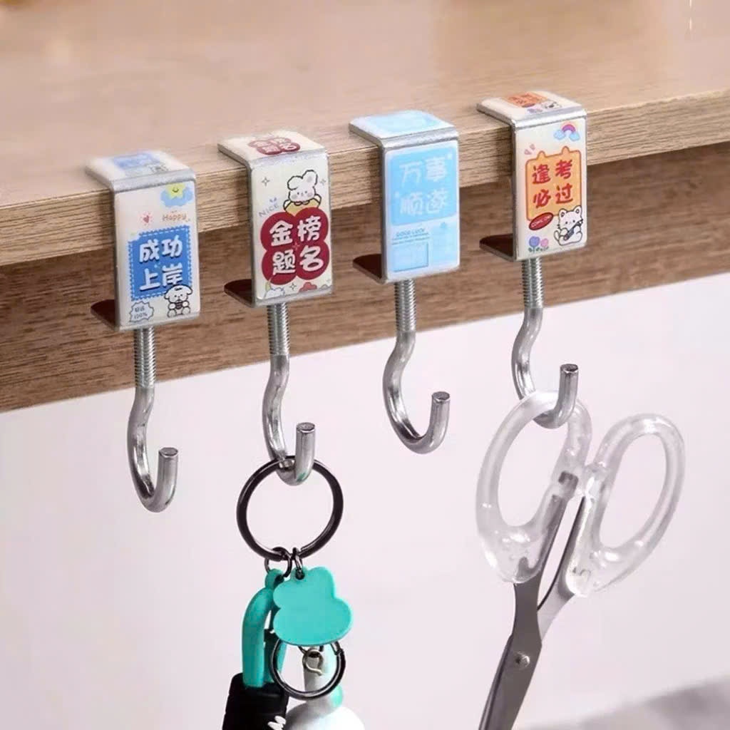 Móc Inox Gắn Cạnh Bàn, Móc Treo Mép Bàn